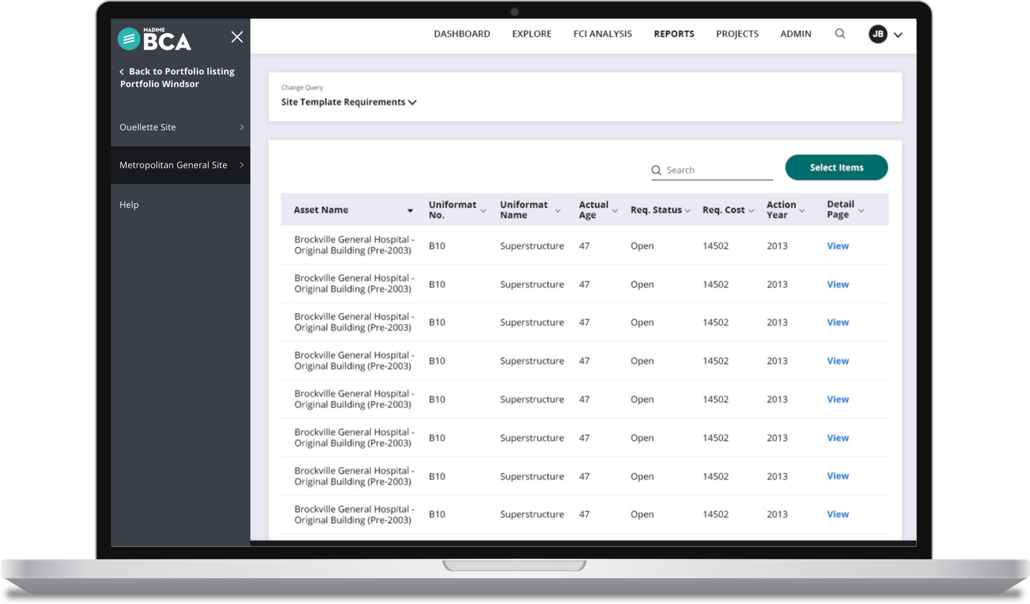 Standard and Custom Reports